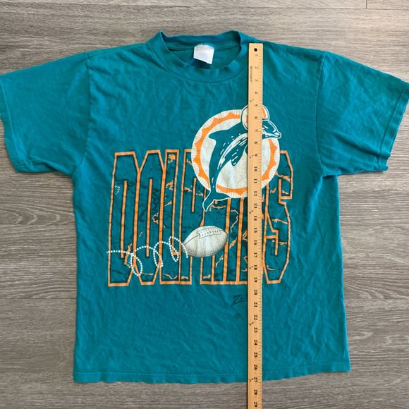 Vintage Zubaz NFL Miami Dolphins Shirt Sz. L - Picture 5 of 8